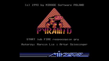 ATARI XL / XE += PYRAMID =+ FULL GAME