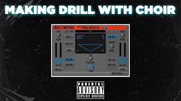 Making a Choir Drill Beat in 5 MINUTES OR LESS😈FL Studio 20 UK Drill Tutorial