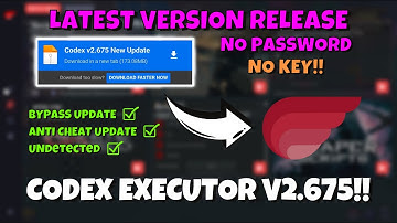 CODEX EXECUTOR MOBILE NEW UPDATE V2.675!! | Mediafire - No Password