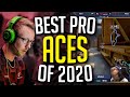 THE BEST PRO ACES OF 2020 IN CS:GO! (RIDICULOUS PLAYS!)