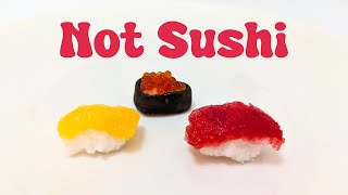 DIY Japanese Sushi Candy!