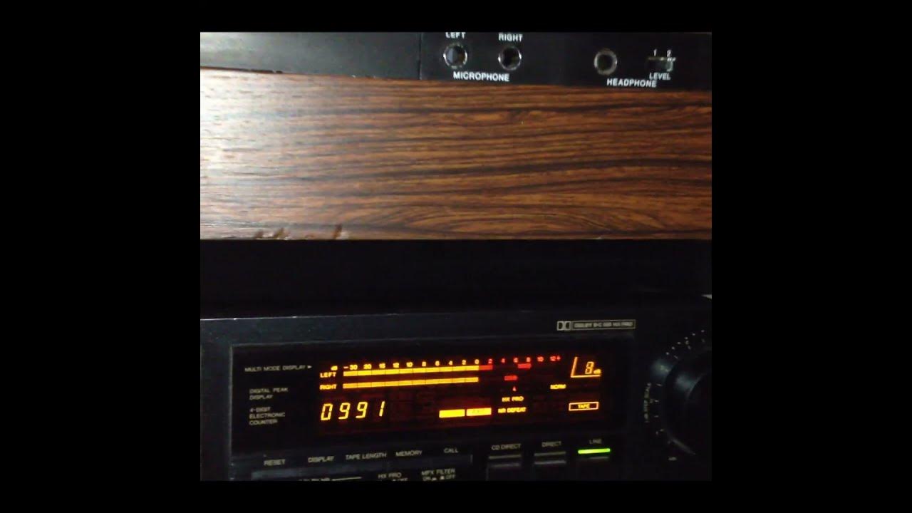 essai d'une K7 luxman YouTube