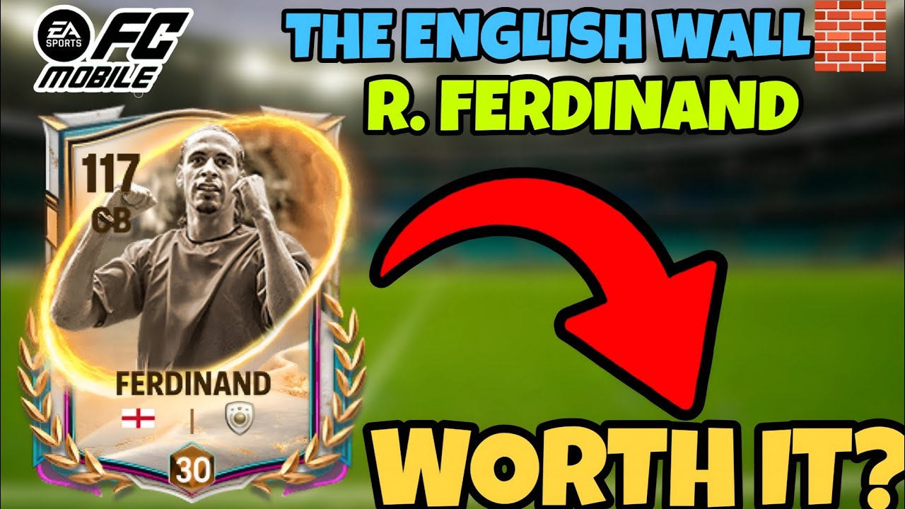 112 Rated Beast CB Рио Фердинанд – король тэклов в FC Mobile ⚔️🔥