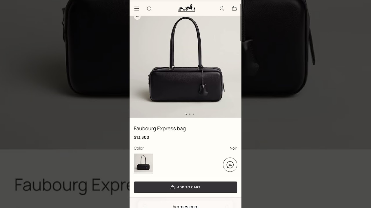 Hermes bag drop #2 in the US today - lots of Faubourg express bags! 