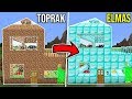 ZENGİN VS FAKİR ÖRÜMCEK ADAM #68 - Fakir'in Evi Elmas'a Dönüştü (Minecraft)