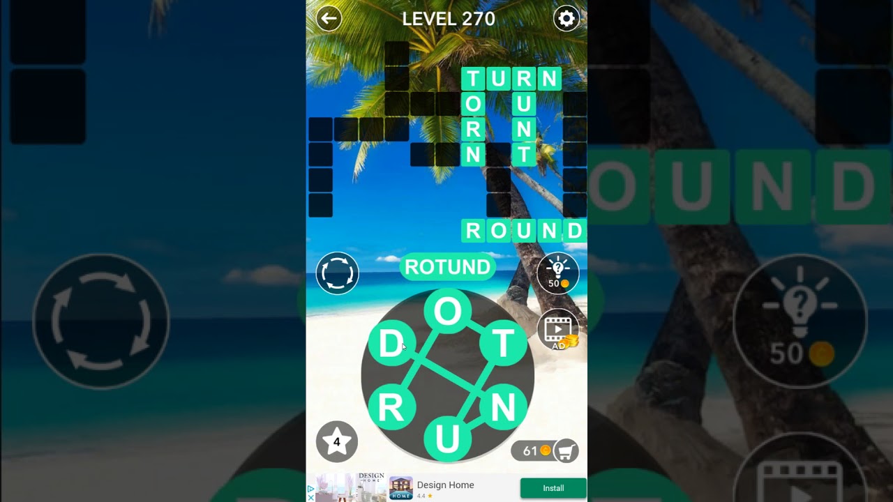 Word Crossword Search level 270