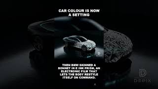 Car Colour Is Now a Setting: BMW E Ink Prism