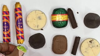 Unboxing colorful rocket and bomb-shaped chocolates with satisfying ASMR crunch and unwrap sounds 🍫✨ Wealth