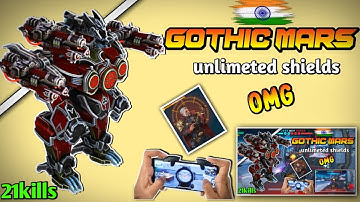Omg! war robots gothic mars | war robots gothic mars best build | india 🇮🇳