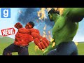 RED HULK vs GREEN HULK! (Garry's Mod Sandbox) | JustJoeKing