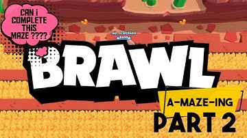 INSANE MAP with new map maker | IMPOSSIBLE MAZE Challenge | Brawl Stars (PART 2)