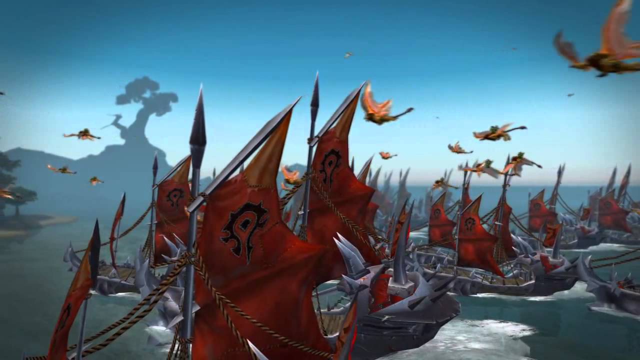 The hordes 1.16 5. Крепость покорителей wow. Wow вступительный ролик ролик. Mists of Pandaria Cinematic. Wow Horde Airship.