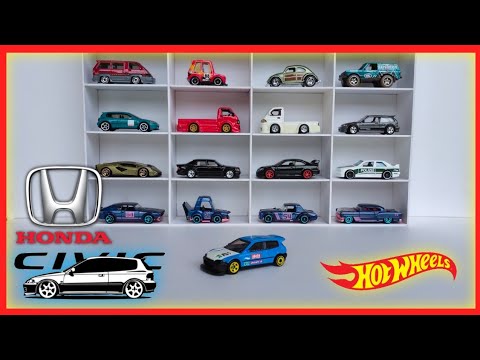 Honda Civic Custom Diecast Hot Wheels Honda Civic Custom Diecast Hot Wheels
