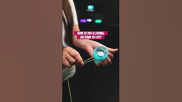How to put a string on your yoyo? #yoyo #tutorial #string