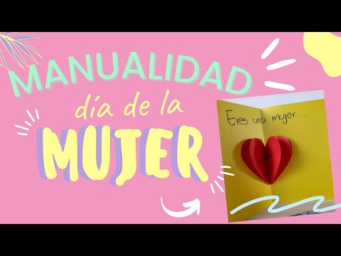 MANUALIDAD PARA EL DÍA DE LA MUJER | para NIÑOS en el COLEGIO. Material didáctico para el Día de la Mujer: ¡Celebra la igualdad!