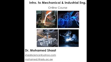 Mechanical Design (PART 3) - Important Mechanical Components - Intro to Mech Eng