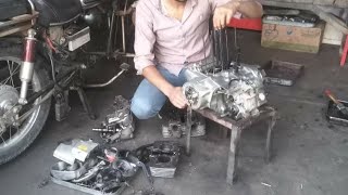 how to restore full engine off honda cd200 Roadmaster