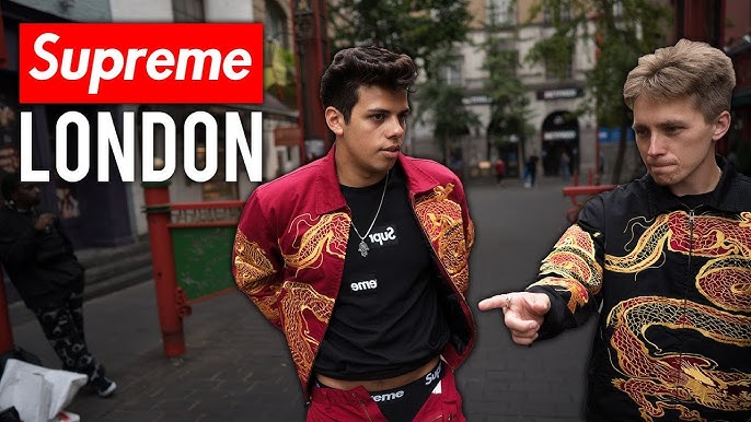 Supreme x Louis Vuitton London Streetsnaps