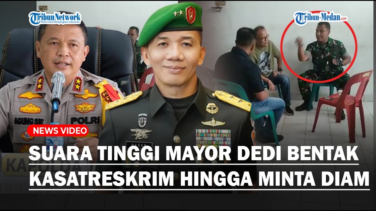 NGERI! Mayor Dedi Suruh Diam Kasat Reskrim Polrestabes Medan, Hingga Tunjuk-tunjuk Wajah Perwira