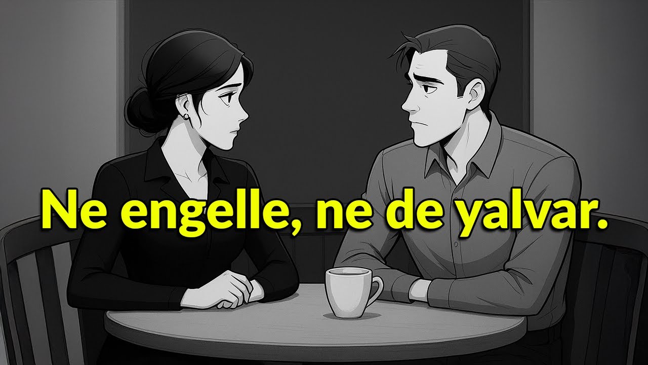 Engelleme yok. Yalvarma yok. Sadece bunu yap ve etkisini onların üzerinde göster.