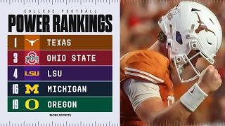 College Football Week 3 Power Rankings: Texas on top, Michigan rises & Oregon faces reality check