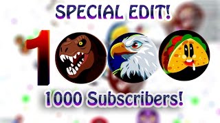 Agar.io Guest Video by BuZ - 1,000 Subscriber Special!