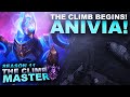 THE FIRST GAME OF SEASON 11... ANIVIA! - Climb to Master S11 | League of Legends