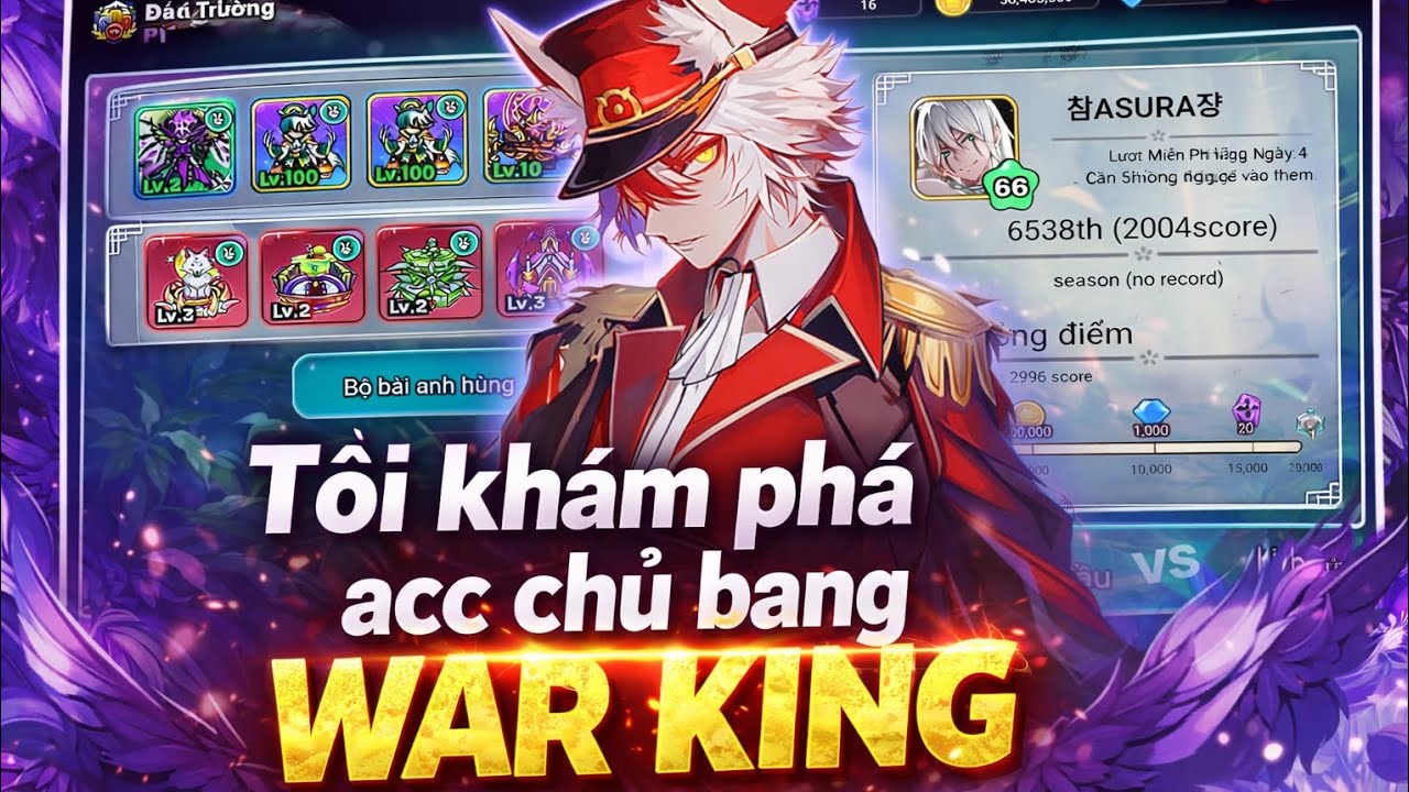 |Gold tower defence|TÔI KHÁM PHÁ ACC CỦA CHỦ BANG WAR KING|틺Kamado Ye| @BUSIDOLtv 