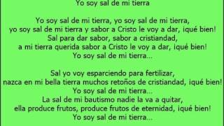 Video thumbnail of "Yo soy sal de mi tierra Pista"