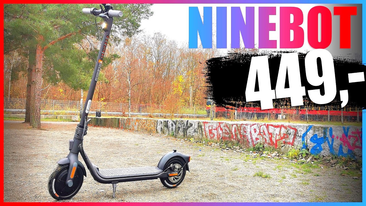 ⚡ NINEBOT F20D - TOP oder FLOP? 🔥 Günstiger E-Scooter im TEST! #segway # ninebot #f20d - REVIEW (DEU) - YouTube
