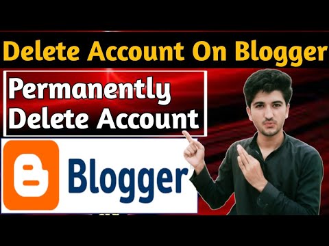 How To Delete Blog Account On Blogger Permanently Delete Blogs Meer Bhai Youtube