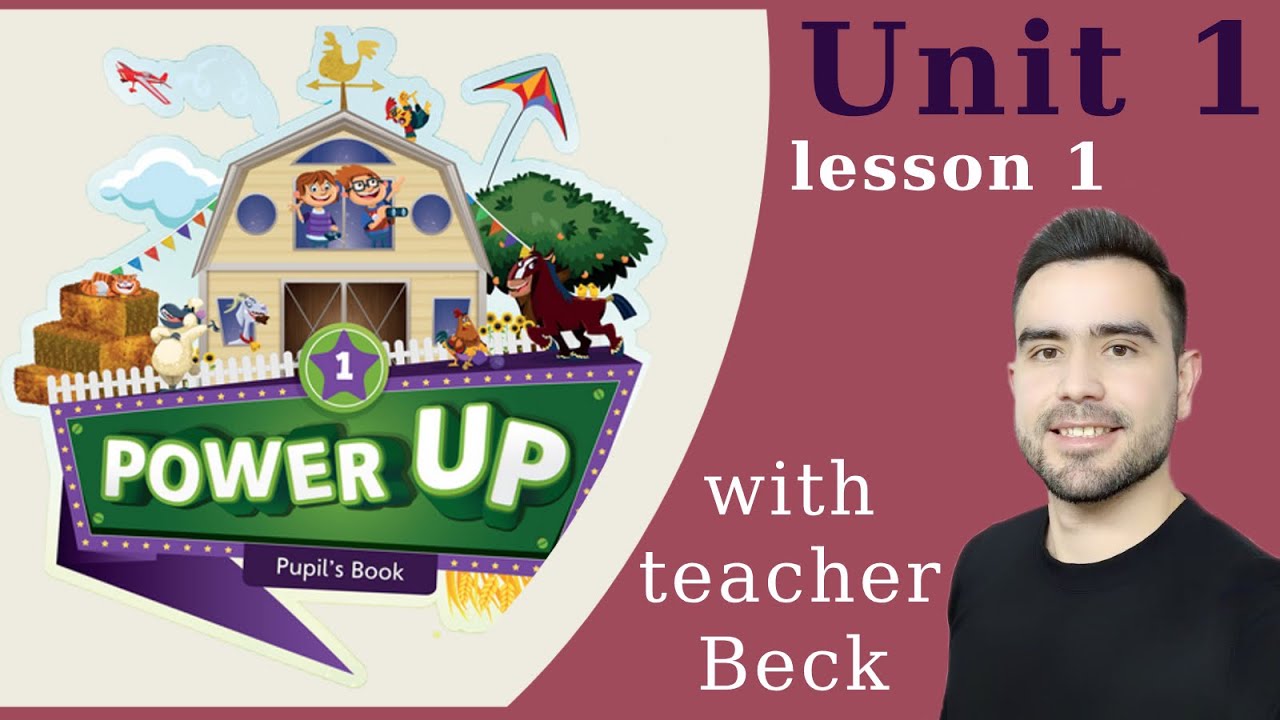 Power Up 1 Unit 1 Lesson 1: Vocabulary | Learn English with Teacher Beck