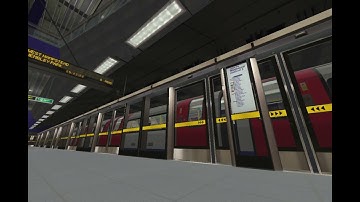 1996TS Departing North Greenwich | OpenBVE