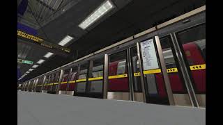 1996TS Departing North Greenwich | OpenBVE