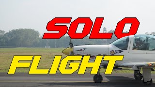 SOLO FLIGHT! SEKOLAH PENERBANG TNI A - 100 / PSDP A - 33