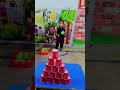 Hit the pyramid down