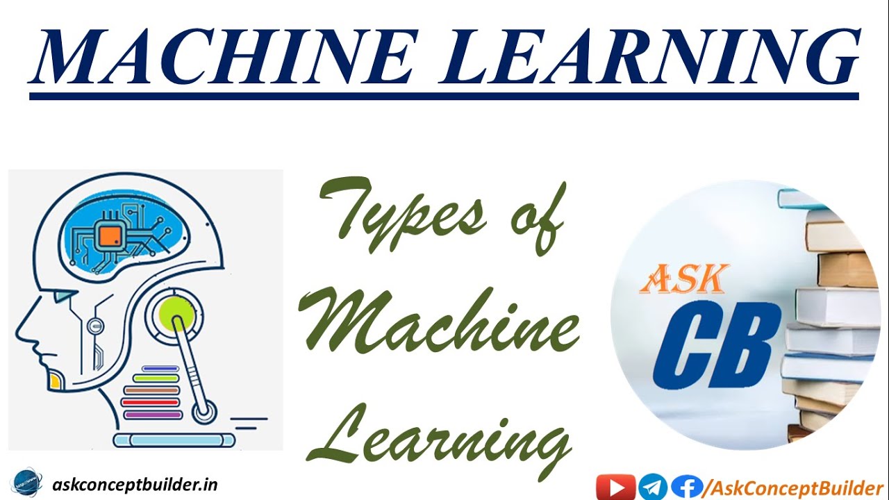 ML - 02 : Types of Machine Learning - (Machine Learning Series) - YouTube