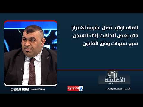 Al-Mahdawi: Under the law, the penalty for extortion can reach seven years in prison in some cases