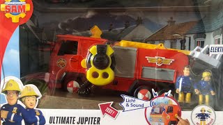 Unboxing Fireman Sam Deluxe Jupiter