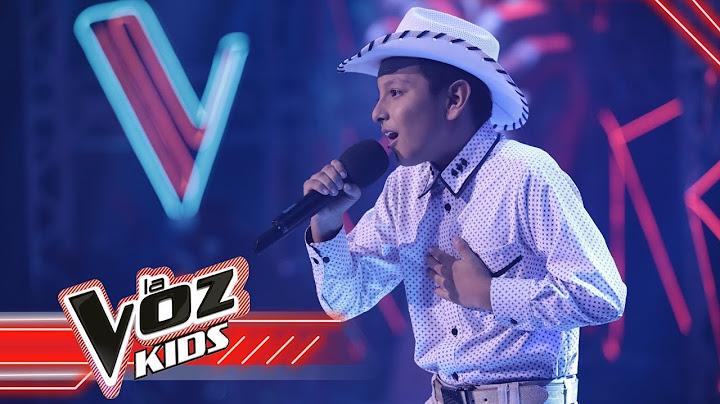 Manuel sings 'Aventurero’ | The Voice Kids Colombia 2021