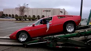 1975 Maserati merak drifting