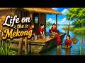 A Peaceful Day on the Mekong 🌿 Traditional Snail Stew & Lotus Rice | Ghibli-Style ASMR