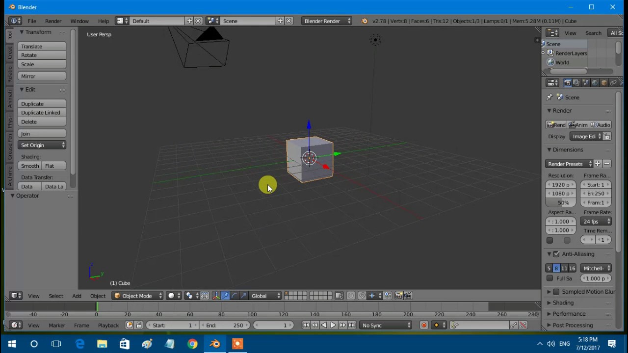How to make simple glass in hindi-Beginner's tutorial-Blender hindi ...