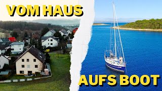 Wohnung und sicheren Job aufgegeben | Wir ziehen auf ein 13 m langes Segelschiff - Ep. 3