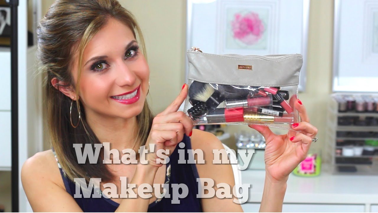 What's in my Makeup Bag YouTube