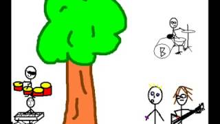 Video thumbnail of "bomen zijn relaxed - Luuk en Gijs"