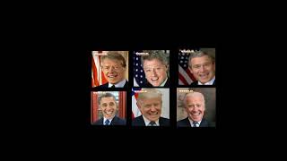 The 6 alive presidents sing staying alive
