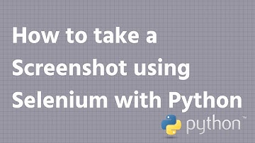 How to take a Screenshot using Selenium with Python | INFY TECH
