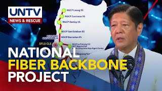 Phase 1 ng Nat’l Fiber Backbone Project para sa mas maayos na internet service, inilunsad ni PBBM