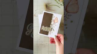 1 PET Washi Tape - 5 handmade cards #cards #washitape #washitapeshop #pettape